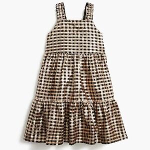 NWT Crewcuts Girls Jacquard Tiered Dress Size 8